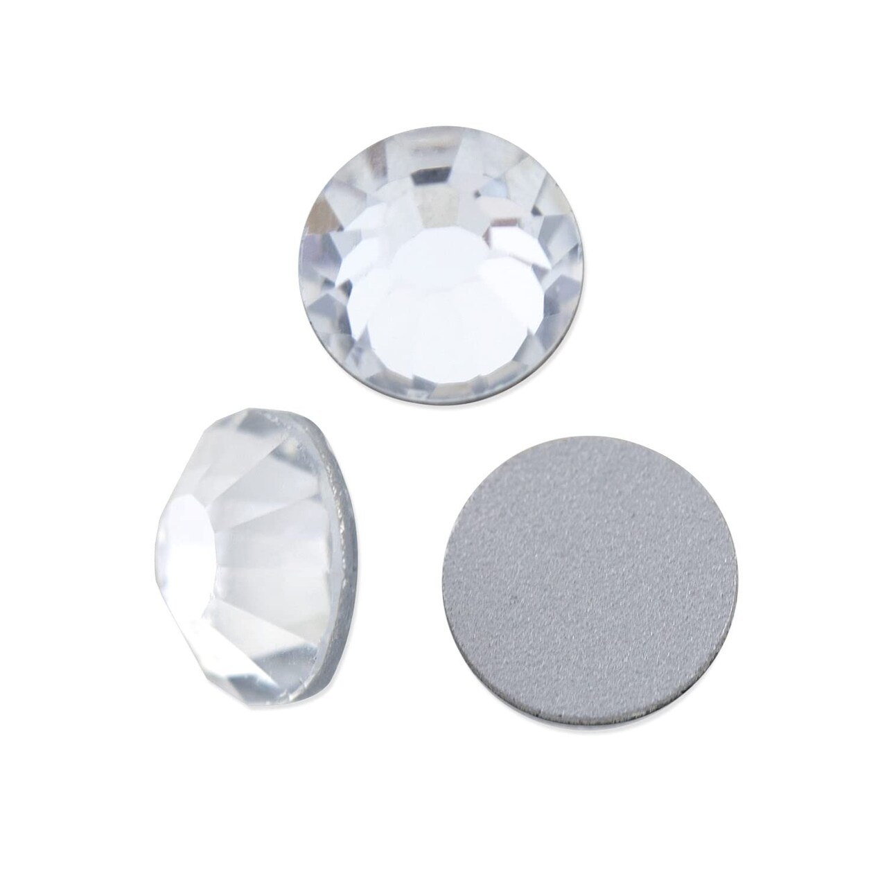 Preciosa Crystal VIVA12 Flat Back Rhinestone 6.5mm (SS30) (Package of 20)